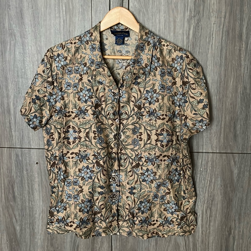 CHARTER CLUB linen shirt